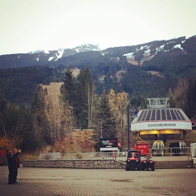 Blackcomb Mountain Gondola #JustAddSnow