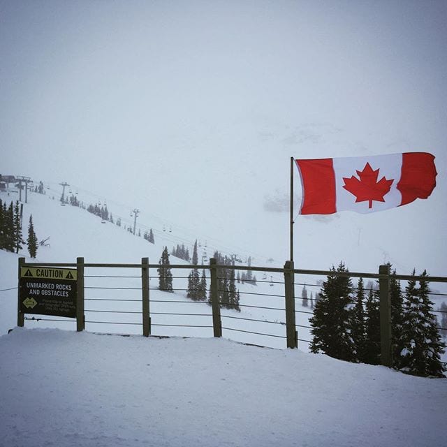 Blustery Day at The Top