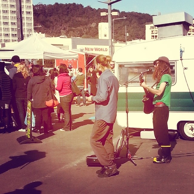 #Buskers at #Wellington #FoodMarket