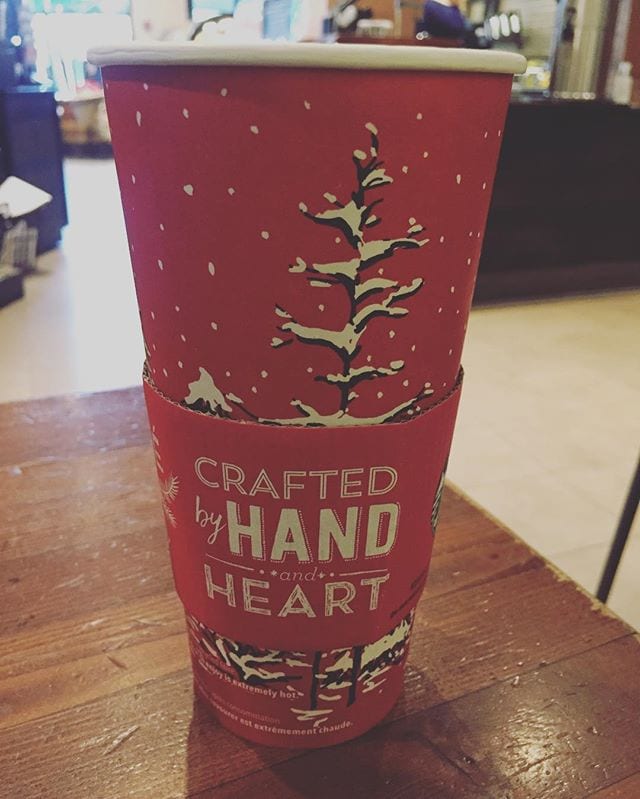 Christmas has arrived at #Starbucks