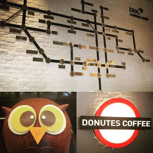 Donutes Coffee Shop opposite Wenxin Forest Park, Taichung