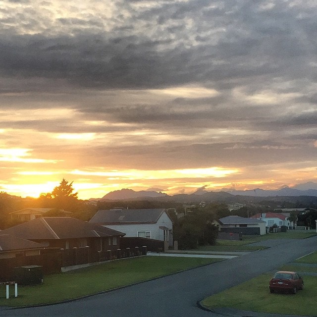 Early rise in #Hokitika #NewZealand
