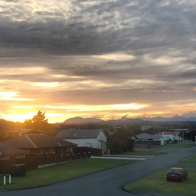 Early rise in #Hokitika #NewZealand