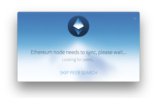 Ethereum Looking for Peers