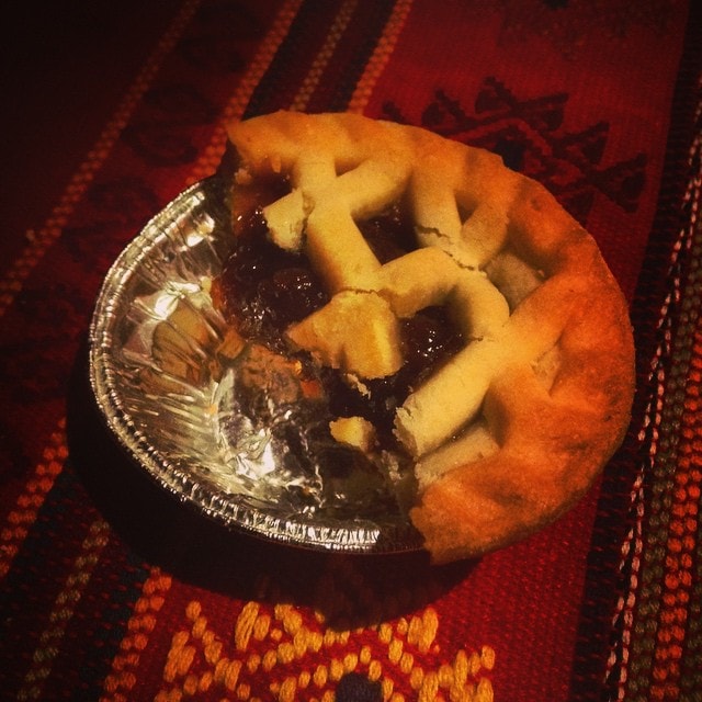 First #MincePie of the season. #Christmas is coming… I couldn’t wait :p