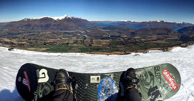 #GoPro #Spring #Snowboarding at #CoronetPeak. Carving up the last couple weeks of an awesome #Winter season in #Queenstown.