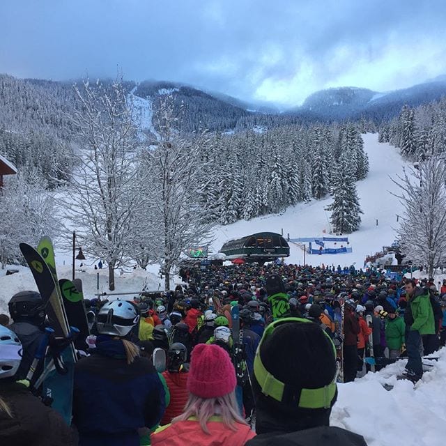 If you’re not first, you’re last… | Creekside Gondola Queue