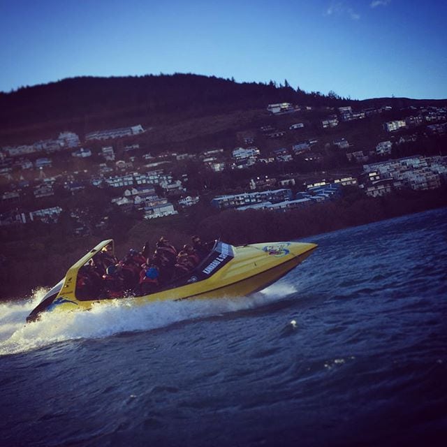 Last one from #SMDayQT, taken on the @kjetqueenstown as we headed back into town for a trip to the @worldbarqtn.

#JetBoat #JetBoat #QueenstownLive #PureNZ #MeanwhileInNZ #Queenstown #Adventure #Adrenaline #SMDay