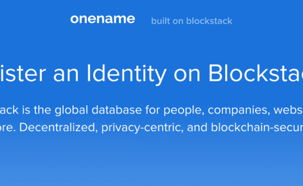 OneName by Blockstack Labs