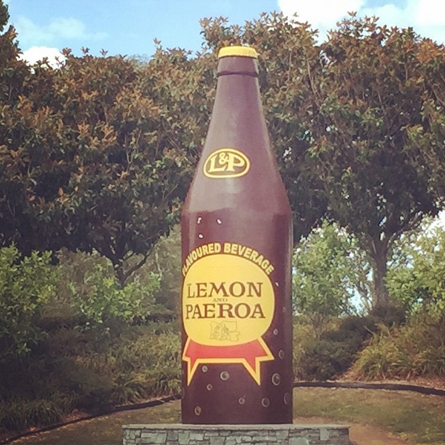 Quick stop in #Paeroa for some #L&P #IceCream after a mini-detour.