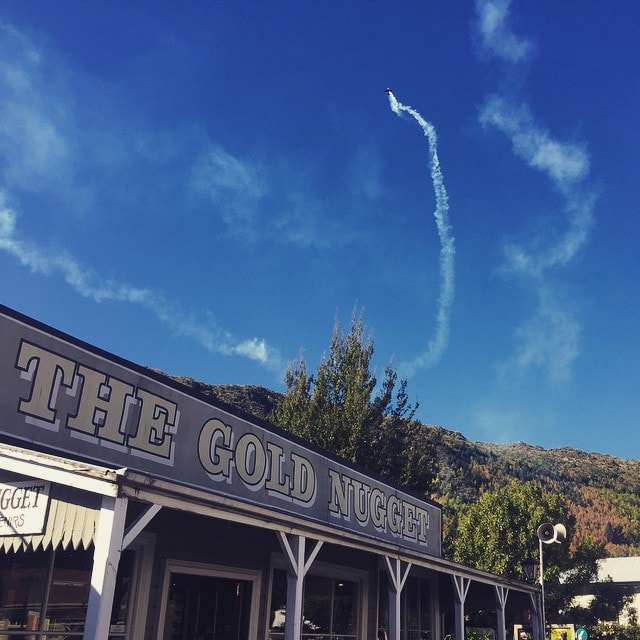 #Stunt #Plane at #Arrowtown #Autumn #Festival