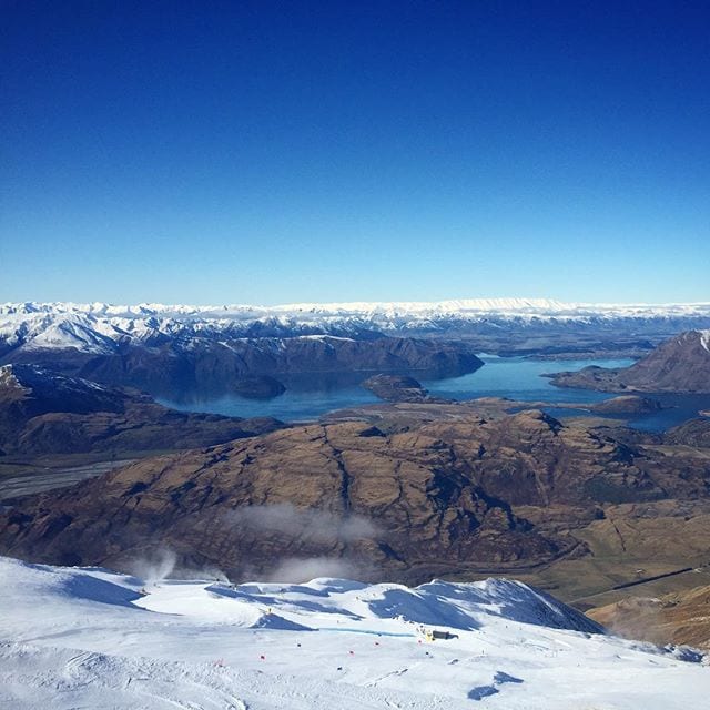 View from #TrebleCone #Wanaka.

#Snowboarding #Skiing #Ski #Snow #Queenstown #Otago #NewZealand