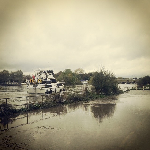 When the #Thames takes over…