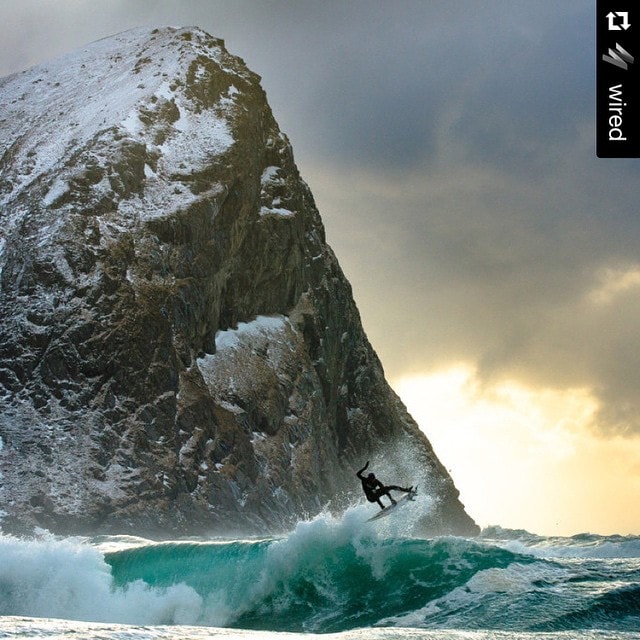 Where the #oceans meet #snow capped #mountains.

Inspirational #Repost from @wired ・・・
Photographer Chris Burkard explores what it’s like to #surf earth’s frozen seas (other than cold). More at WIRED.com/photo (? Chris Burkard)